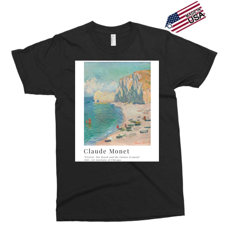 Claude Monet   Etretat1 Exclusive T-shirt by toufieenteksd | Artistshot