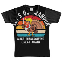 Let's Go Branson Brandon Thanksgiving And Funny Trump Turkey Graphic Youth T-shirt | Artistshot