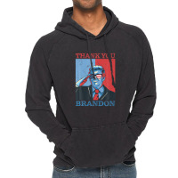 Thank You Brandon Usa Flag Glasses Vintage Hoodie | Artistshot