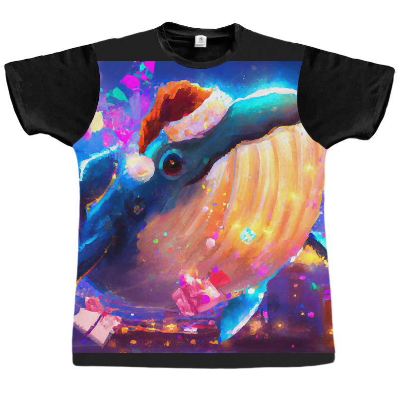 Hot Trend Cute Humpback Whale Drawing Graphic T-shirt | Artistshot