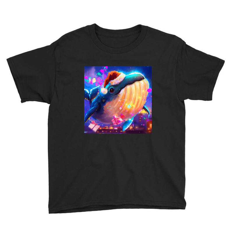 Hot Trend Cute Humpback Whale Drawing Youth Tee | Artistshot