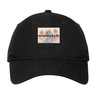 Everything Is A Lie Aesthetic Nihilism Design Adjustable Cap | Artistshot