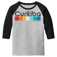 Vintage Curitiba Brazil 1980s Retro Youth 3/4 Sleeve | Artistshot