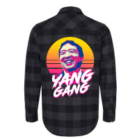 Andrew Yang For President Gang 2020   Stars Flannel Shirt | Artistshot