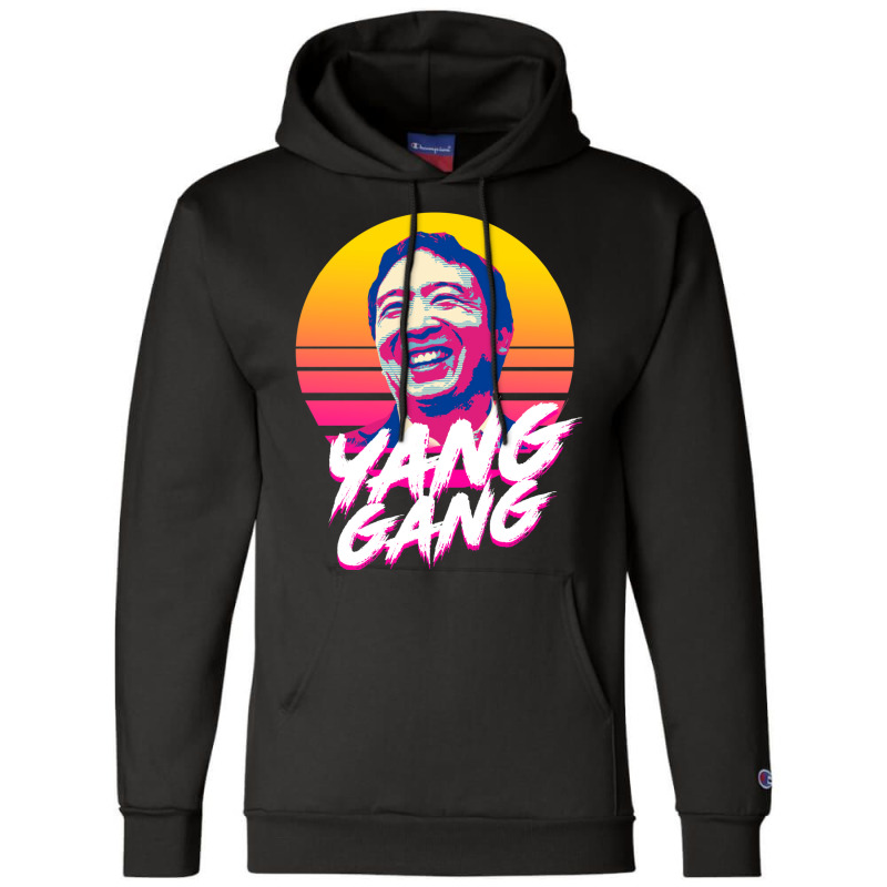 Andrew Yang For President Gang 2020   Stars Champion Hoodie by vulumagelsyh | Artistshot