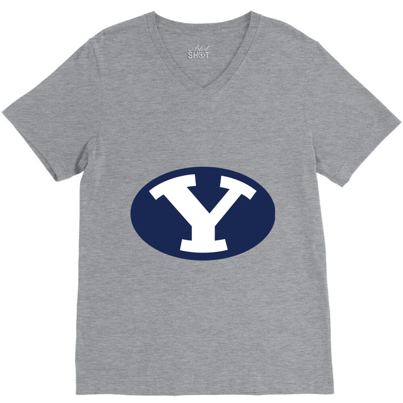 Byu Cougars V-Neck Tee by doksshop | Artistshot