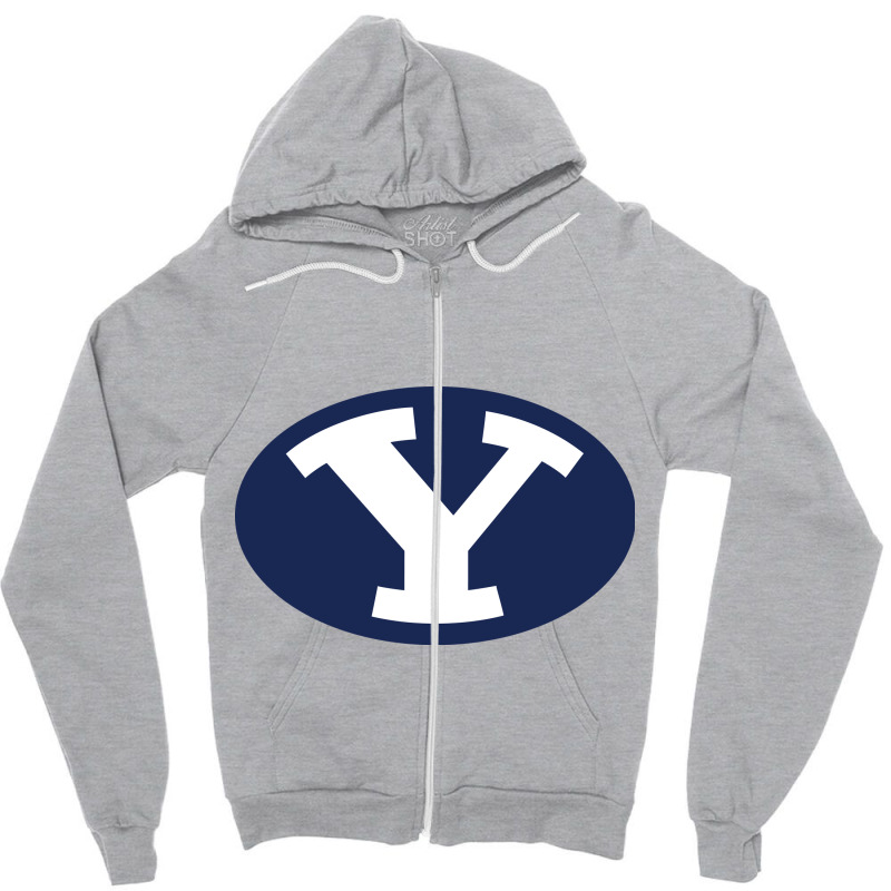 Byu Cougars Zipper Hoodie by doksshop | Artistshot