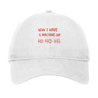 Die Hard Now I Have A Machine Gun Hohoho Adjustable Cap | Artistshot