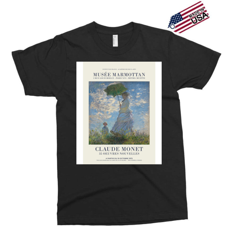 Claude Monet   Woman With A Parasol   Madame Monet And Her Son Exclusive T-shirt by toufieenteksd | Artistshot