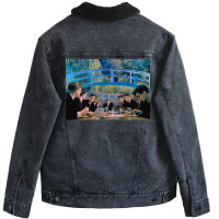 Dead Poets Society  Monet Unisex Sherpa-lined Denim Jacket | Artistshot