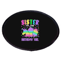 Limited Edition Let's Pop-it Sister Of The Birthday Girl Pop-it Oval Patch | Artistshot