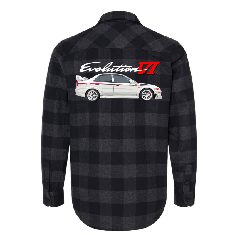 Tommi Makinen Evo 6 White Flannel Shirt by ArlenMadera | Artistshot