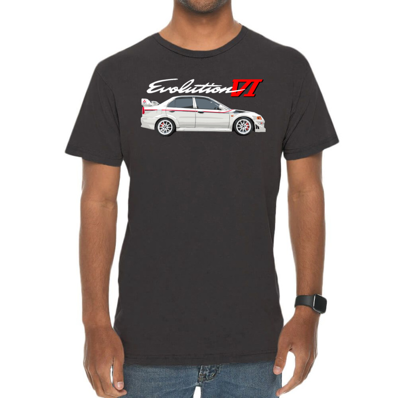 Tommi Makinen Evo 6 White Vintage T-Shirt by ArlenMadera | Artistshot