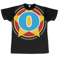 Of Superhero Letter O Star And Stripes Graphic T-shirt | Artistshot