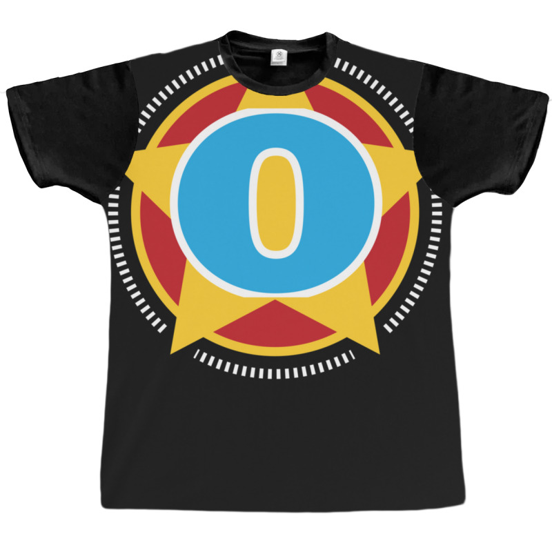 Of Superhero Letter O Star And Stripes Graphic T-shirt | Artistshot