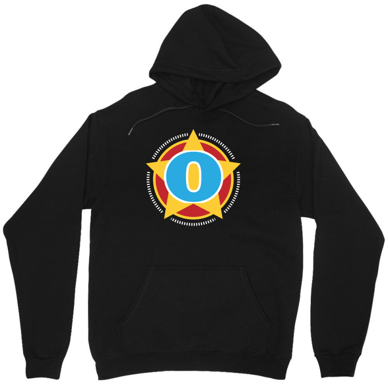 Of Superhero Letter O Star And Stripes Unisex Hoodie | Artistshot