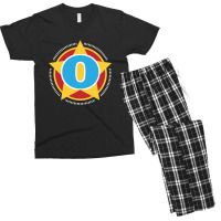 Of Superhero Letter O Star And Stripes Men's T-shirt Pajama Set | Artistshot