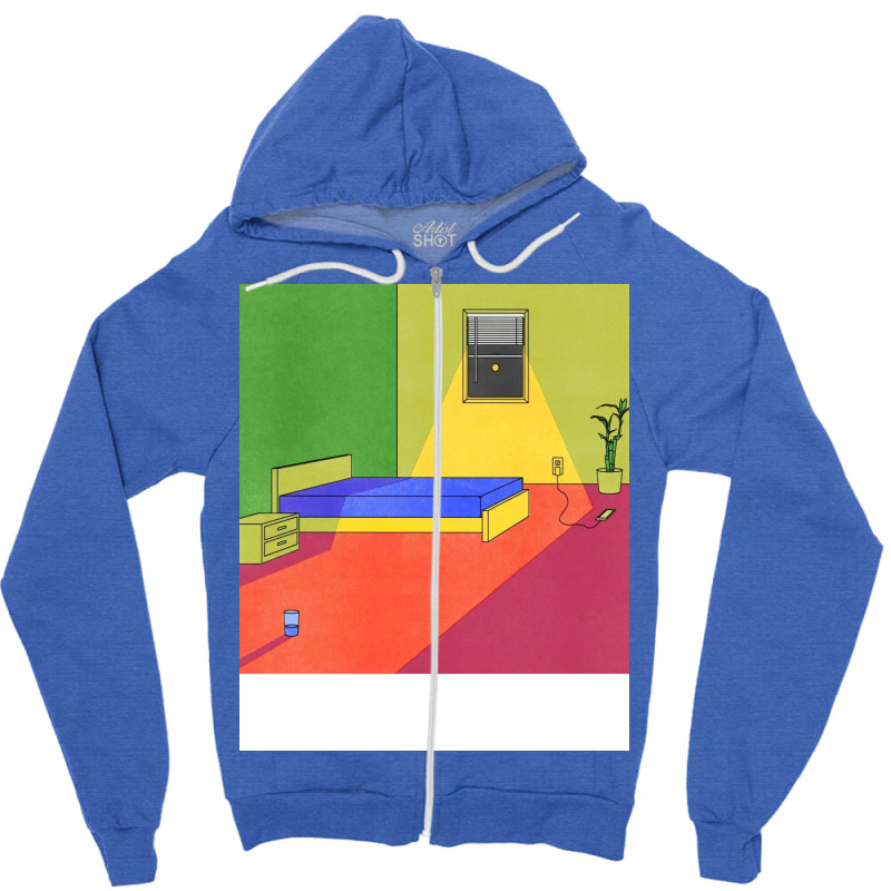 Clean Sleeping Room Yot Club Off The Grid Zipper Hoodie by toufieenteksd | Artistshot