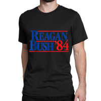 Reagan Bush '84 Vintage Republican Tank Top Classic T-shirt | Artistshot