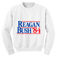 Reagan Bush '84 Vintage Republican Tank Top Youth Sweatshirt | Artistshot