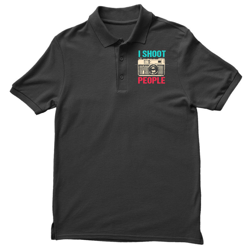 Photographer T  Shirt I Shoot People T  Shirt Men's Polo Shirt | Artistshot