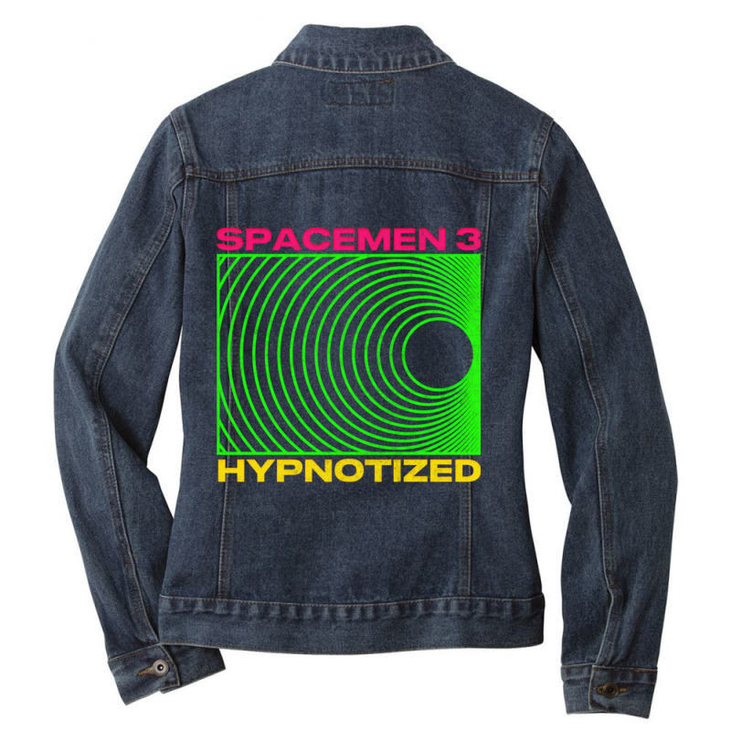 Hypnotized Spacemen 3 Original 90s Style Design Ladies Denim Jacket by MernaPutney | Artistshot