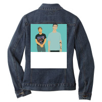 Cleopatrick Minimal Artwork Ladies Denim Jacket | Artistshot