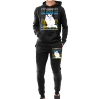 Hot Trend Happy Hanukkah Cat Jewish Holiday Ugly Hanukkah Chanukah Hoodie & Jogger Set | Artistshot