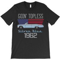 Topless Silver Blue T-shirt | Artistshot