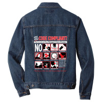 Kermode And Mayo Code Of Conduct Men Denim Jacket | Artistshot