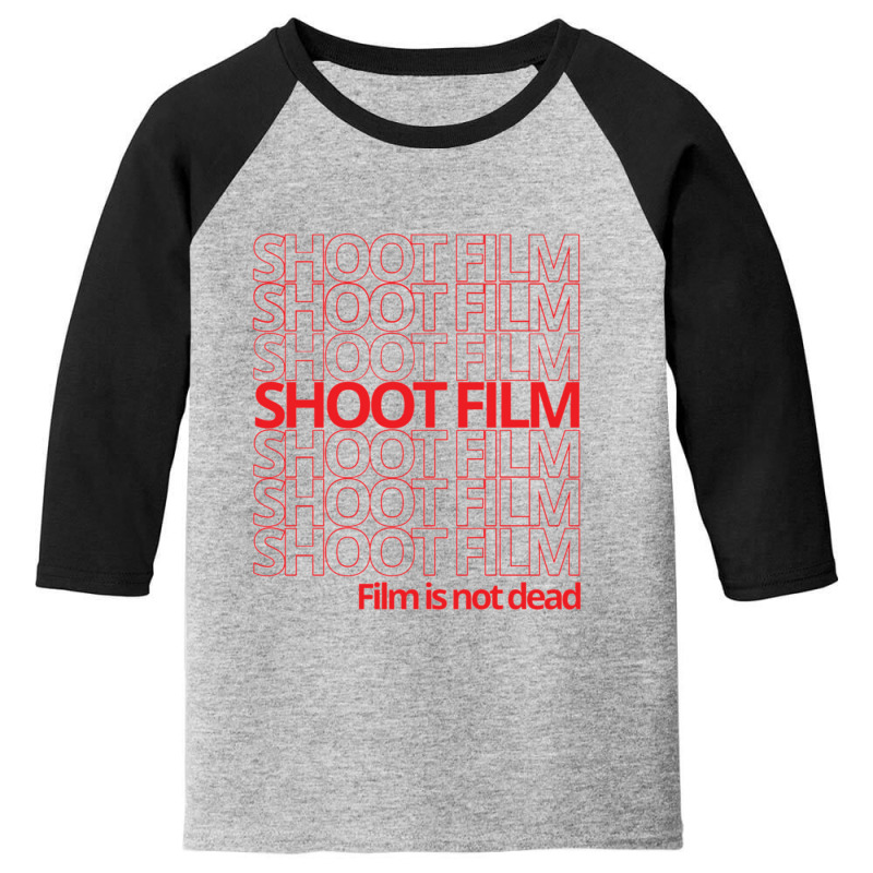 Shoot Film Youth 3/4 Sleeve by BrendaJoMoore | Artistshot