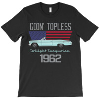 Topless Twilight Turquoise T-shirt | Artistshot