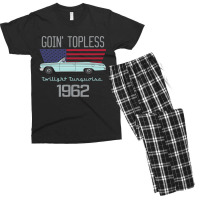 Topless Twilight Turquoise Men's T-shirt Pajama Set | Artistshot