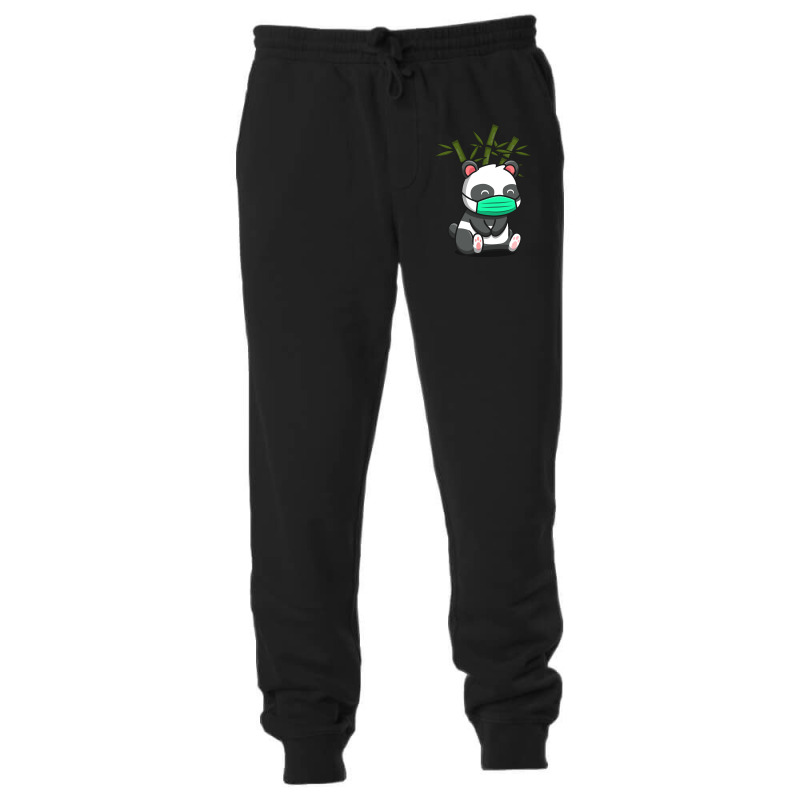 Hot Trend Cute Panda Sitting And Wearing Mask Unisex Jogger | Artistshot