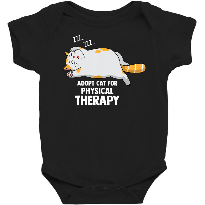 Trending Adopt Cat For Physical Therapy Baby Bodysuit by michealyoungerlk01 | Artistshot