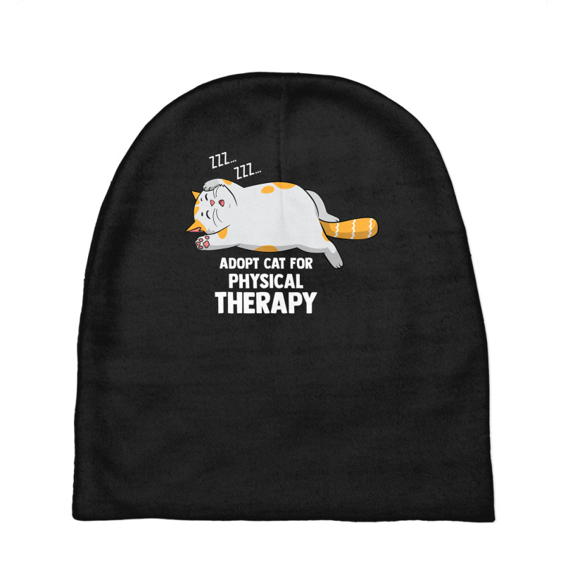 Trending Adopt Cat For Physical Therapy Baby Beanies by michealyoungerlk01 | Artistshot