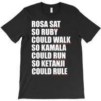 Womens Rosa Sat Ruby Walk Kamala Run So Ketanji Could Rule Kbj Meme V T-shirt | Artistshot