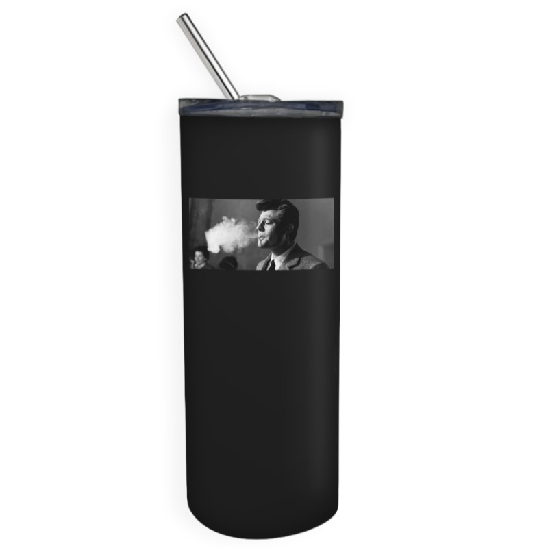 La Dolce Vita Marcello Mastroianni Skinny Tumbler | Artistshot