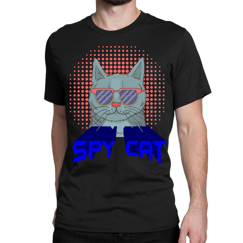 Limited Edition Spy Cat Classic T-shirt by Pannell Quintero | Artistshot