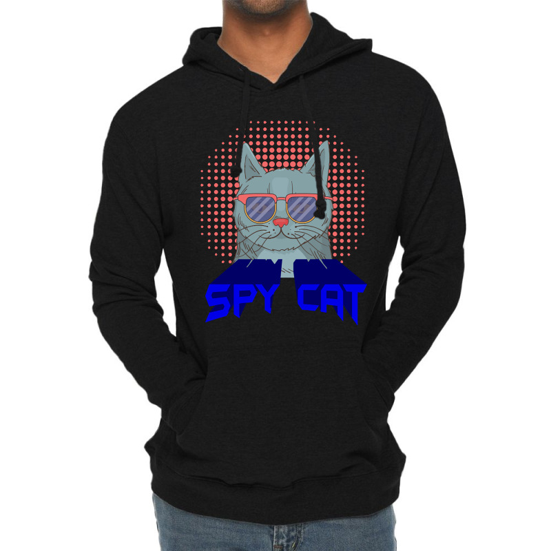 Limited Edition Spy Cat Lightweight Hoodie by Pannell Quintero | Artistshot