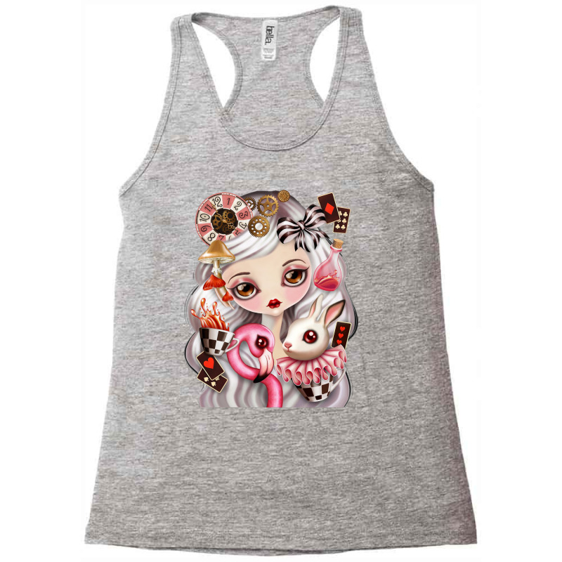 Alice In Wonderlandh Racerback Tank by robert01 | Artistshot