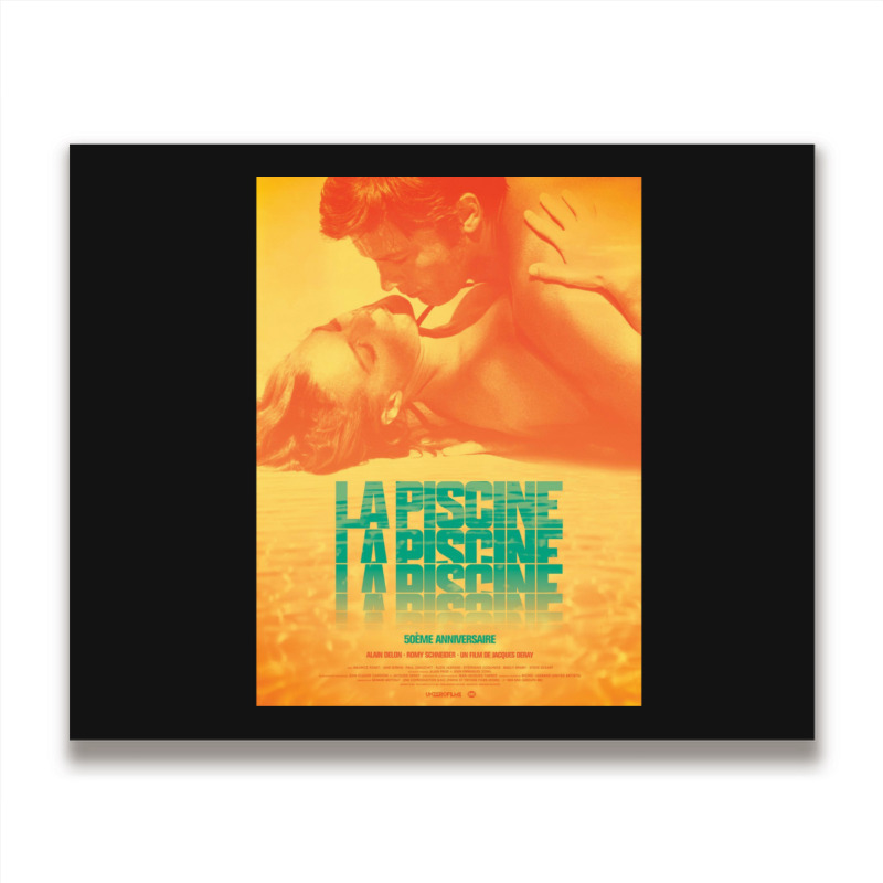 La Piscine Movie Metal Print Horizontal | Artistshot