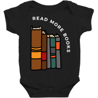 Trending Read More Books-0dqvb Baby Bodysuit | Artistshot