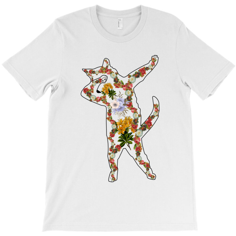 Cat In Lotus Tattoo Dabbing T-shirt | Artistshot