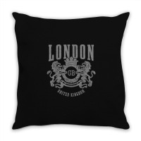 London Uk Vintage Gb England Great Britain United Kingdom Throw Pillow | Artistshot