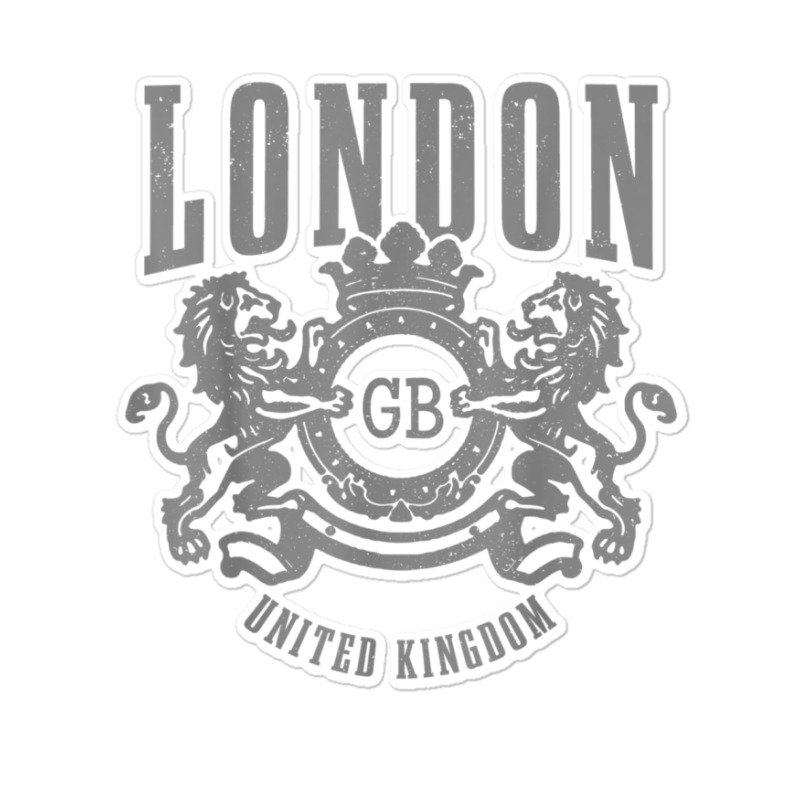 London Uk Vintage Gb England Great Britain United Kingdom Sticker | Artistshot