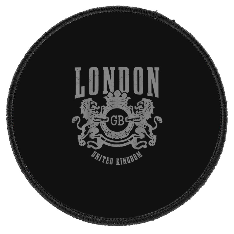 London Uk Vintage Gb England Great Britain United Kingdom Round Patch | Artistshot