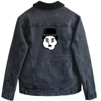 Charles Chaplin Unisex Sherpa-lined Denim Jacket | Artistshot