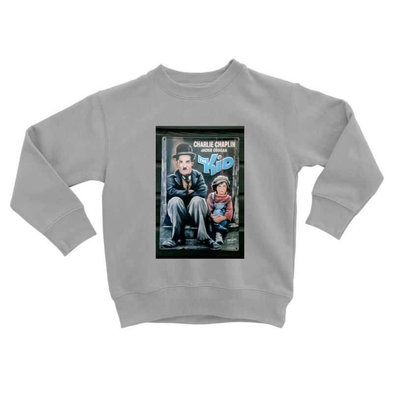 Charlie Chaplin The Kid Film Poster Toddler Sweatshirt by DebraAnnKnapp | Artistshot