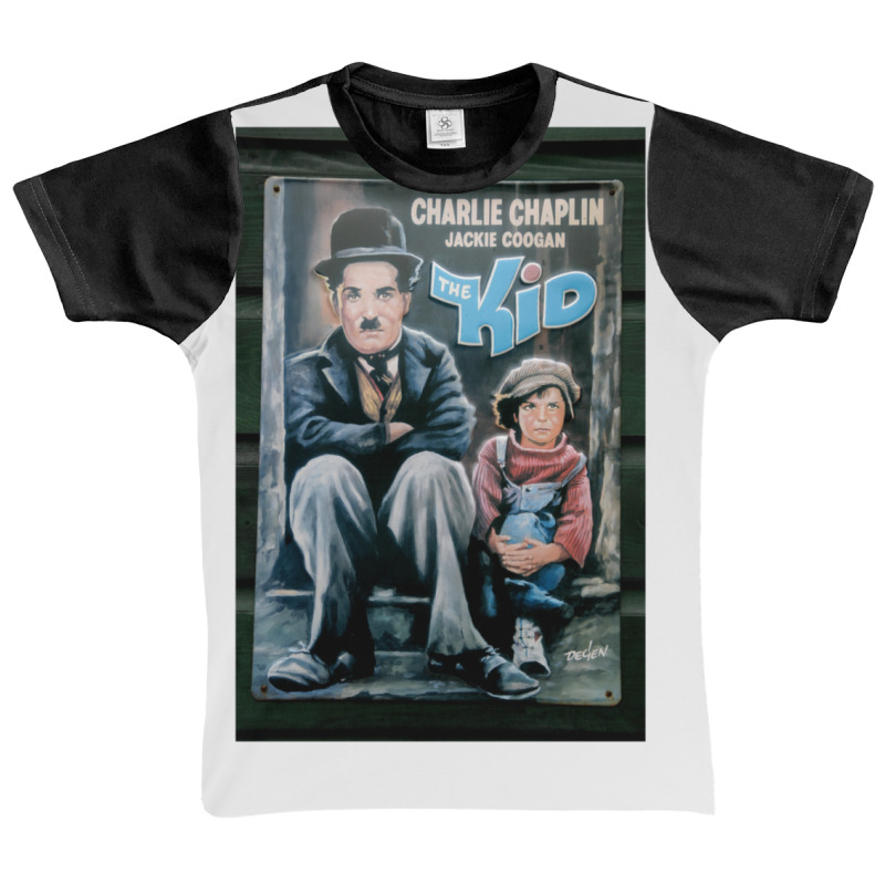 Charlie Chaplin The Kid Film Poster Graphic Youth T-shirt by DebraAnnKnapp | Artistshot